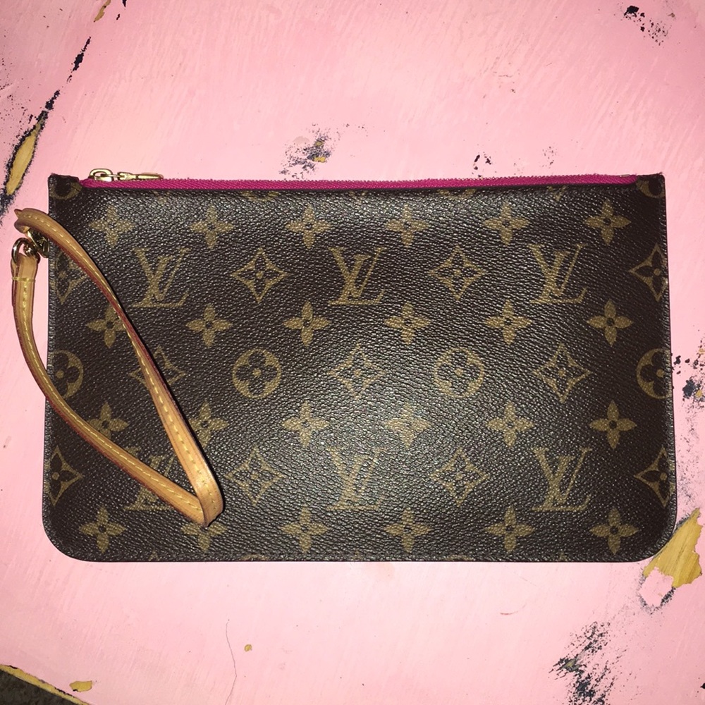 Authentic Louis Vuitton wristlet